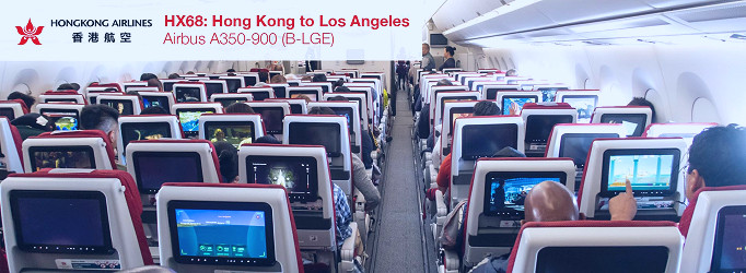 Review: Hong Kong Airlines A350-900 Economy Class (HKG-LAX)